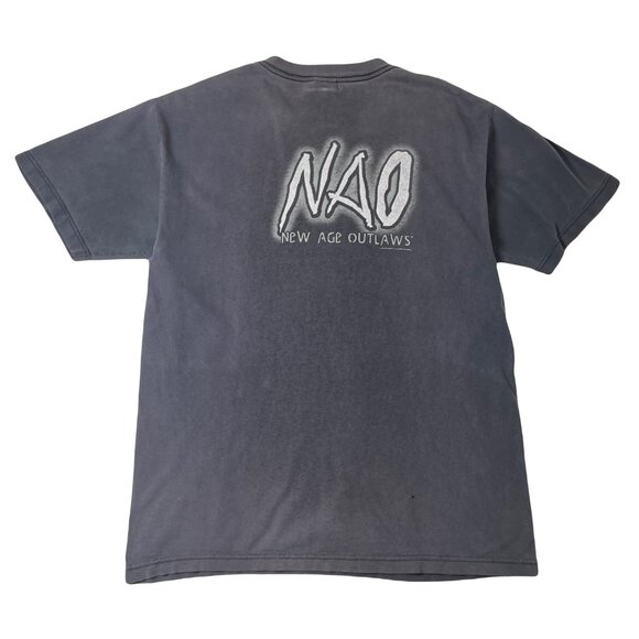 Vintage WWF New Age Outlaws Bad Ass Wrestling Tee L - Picture 2 of 11